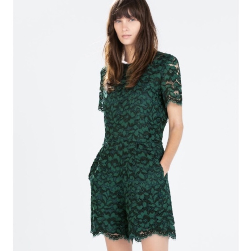 Zara lace romper - XS